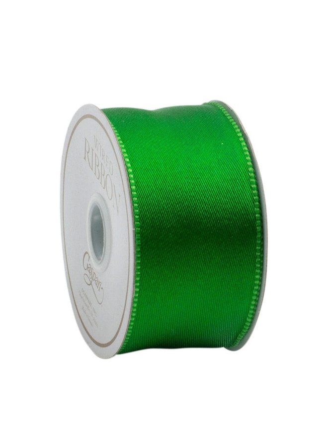 Green Reversible Ribbon - 6 Yard Spool