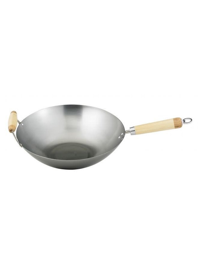 Carbon Steel Wok 14"
