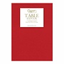 Paper Linen Solid Table Cover in Red - 1 Each