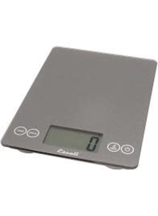 Escali Arti Glass Digital Scale Rio Red