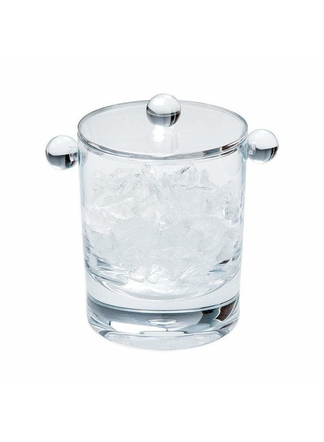 Acrylic 60oz Ice Bucket & Lid in Crystal Clear