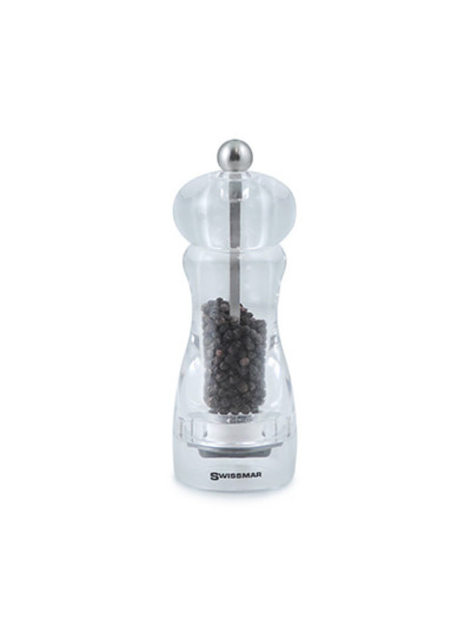 Alice Clear Acrylic Salt Mill