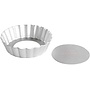 Fluted Tart Pan Removable Bottom 3.75”