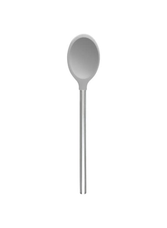 Silicone Mixing Spoon Oyster Gray