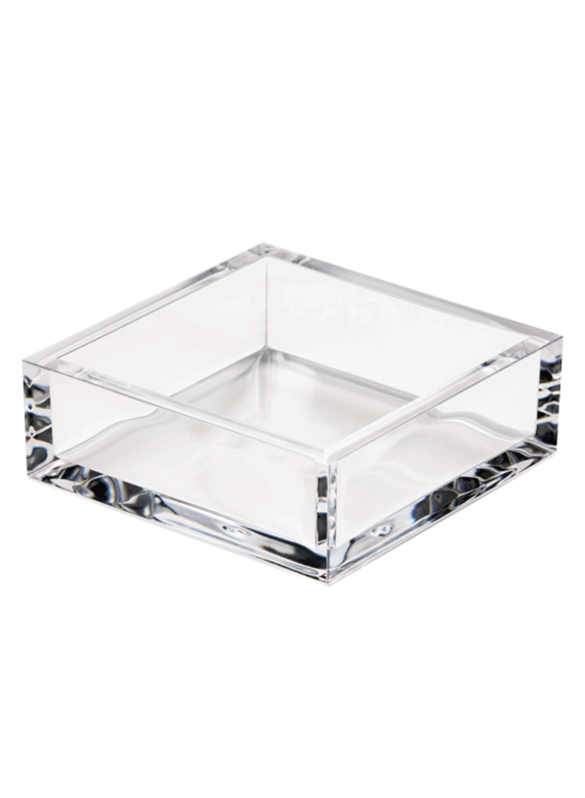 Acrylic Cocktail Napkin Holder in Crystal Clear - 1 Each