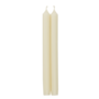 Straight Taper 12" Candles in Ivory - 2 Candles Per Package