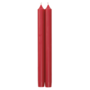 Straight Taper 12" Candles in Red - 2 Candles Per Package