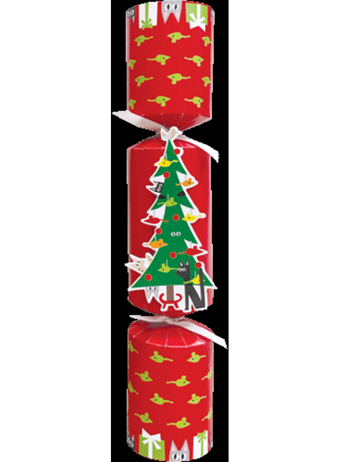 Cats Decorating Tree Pet Favor - Single Item 13"