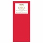 Solid Tissue Paper in Red - 8 Sheets Included