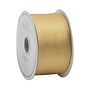 Metallic Gold Grosgrain Wired Ribbon - 6 Yard Spool