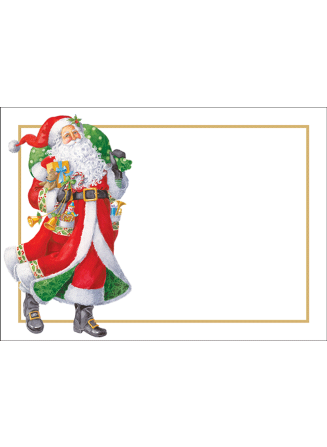 Woodland Santa Name Labels-Gallery