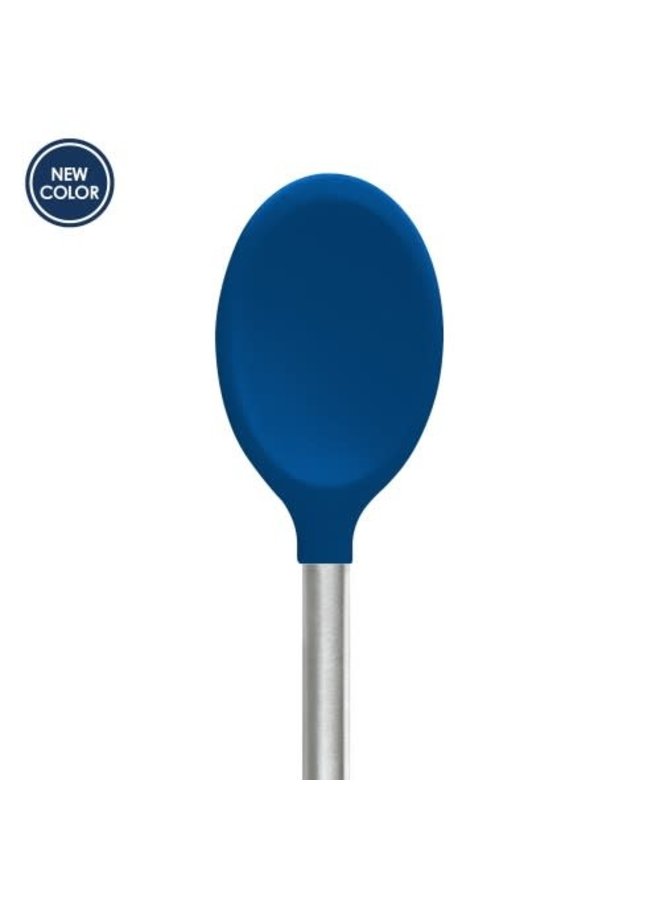 Silicone Mixing Spoon - Deep Indigo Blue