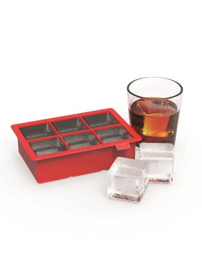 Colossal™: Red Ice Cube Tray