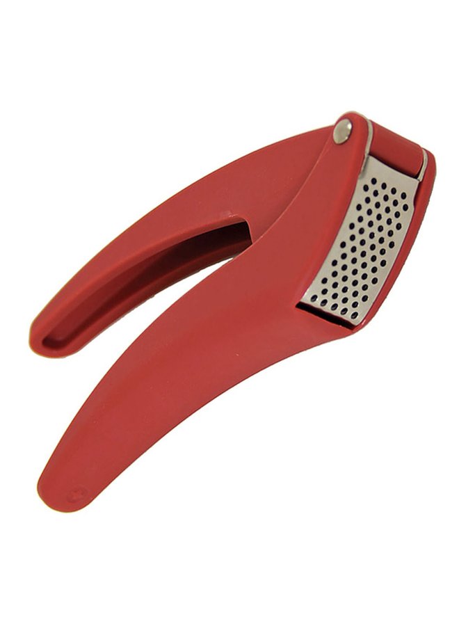 Easy-Clean Garlic Press Red