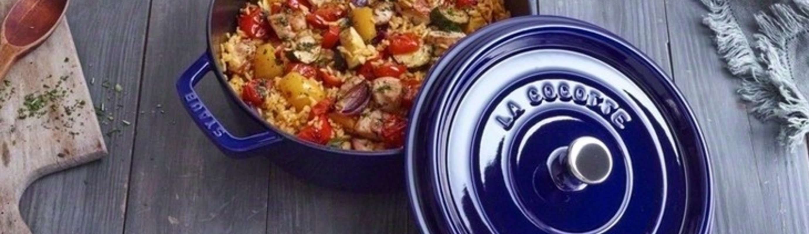 Vegetable Pilaf with Saffron & Chicken Breast