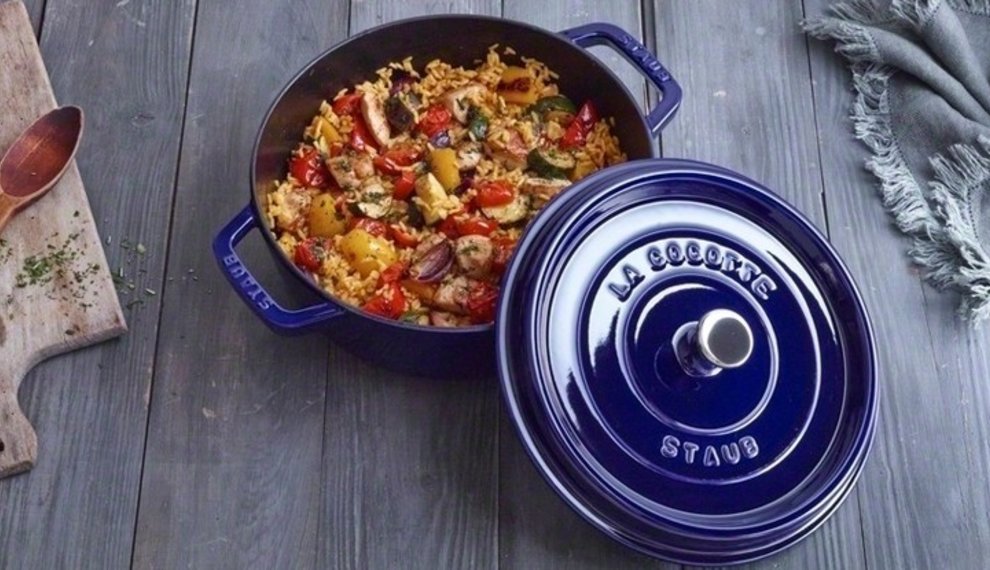 Vegetable Pilaf with Saffron & Chicken Breast