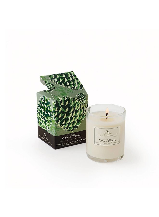 Roland Pine Small Votive Soy Candle 2.4 oz