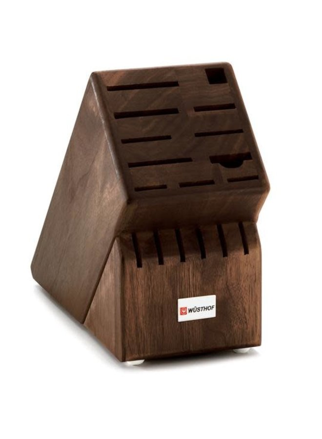 17 Slot Knife Block Walnut