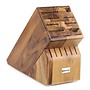 17 Slot Knife Block Acacia