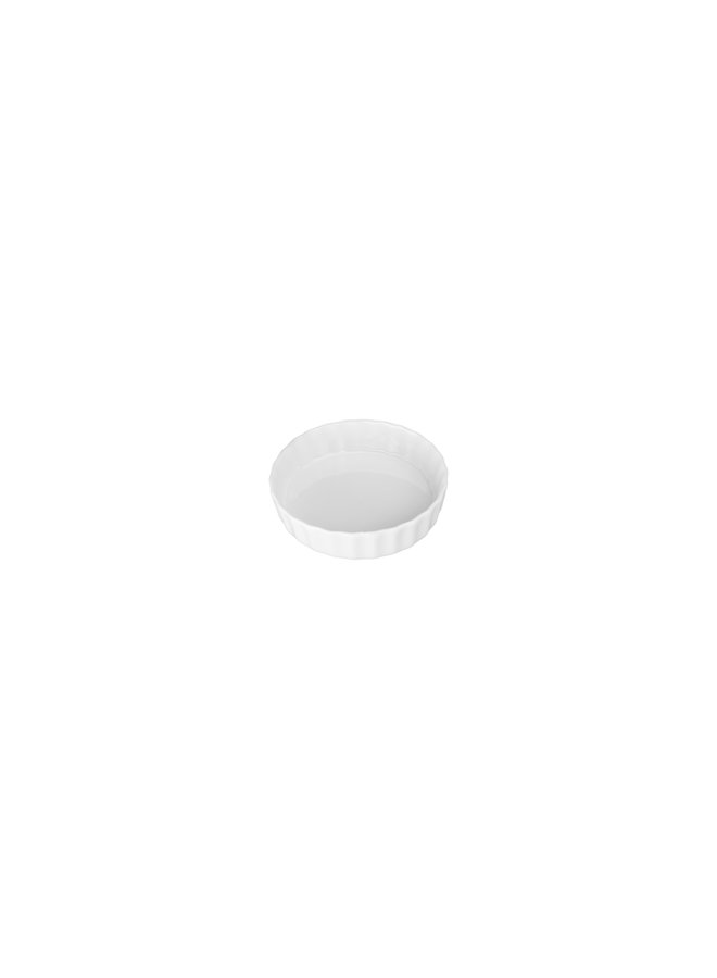 Quiche/Brulee Round 5" / 6 oz white