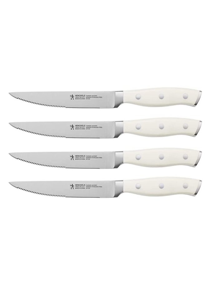 Forged Accent 4 Piece Steak Knife Set