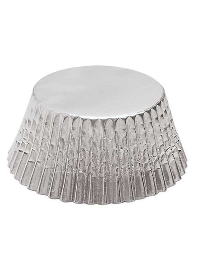 Silver Foil Mini Baking Cups, 48 Cups