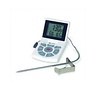 Probe Thermometer, Timer & Clock Combo - White