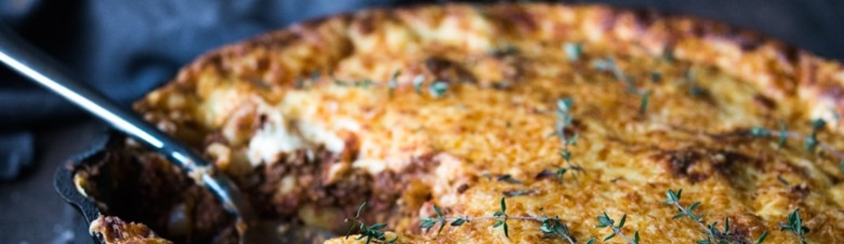 pastitsio | baked greek pasta with lamb