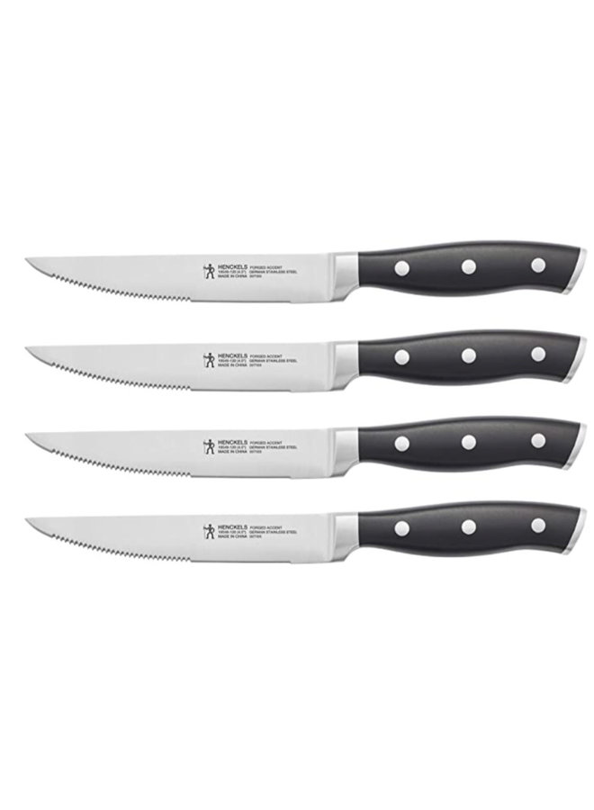Forged Accent 4 Piece Steak Knife Set