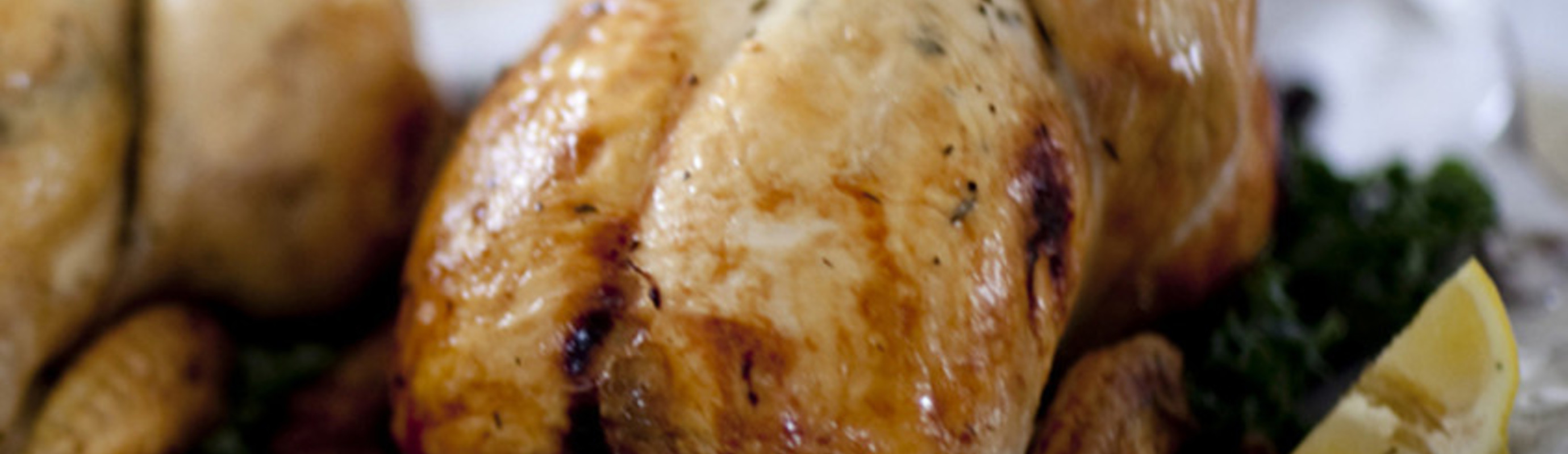 Roasted Chicken with Rosemary, Lemon, and Garlic