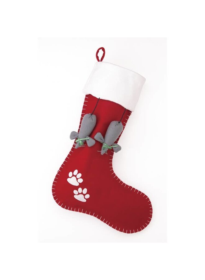 Cat Holiday Stocking