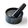 Mortar & Pestle Black Marble
