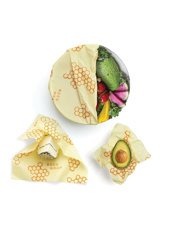 Assorted Sizes in Honeycomb Print - Pack of 3