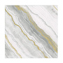 Marble Paper Cocktail Napkins in Grey - 20 Per Package