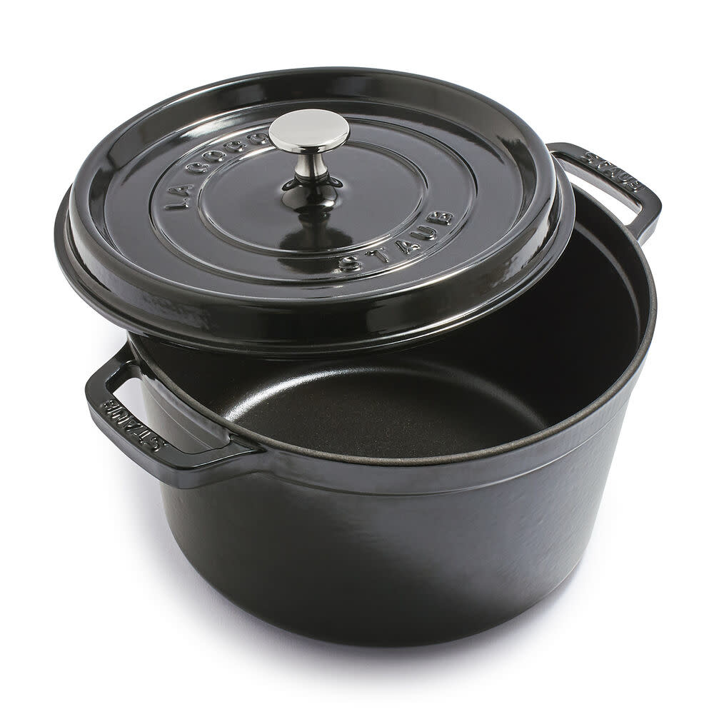 Staub Cast Iron Dutch Oven 5-qt Tall Cocotte, Made in France