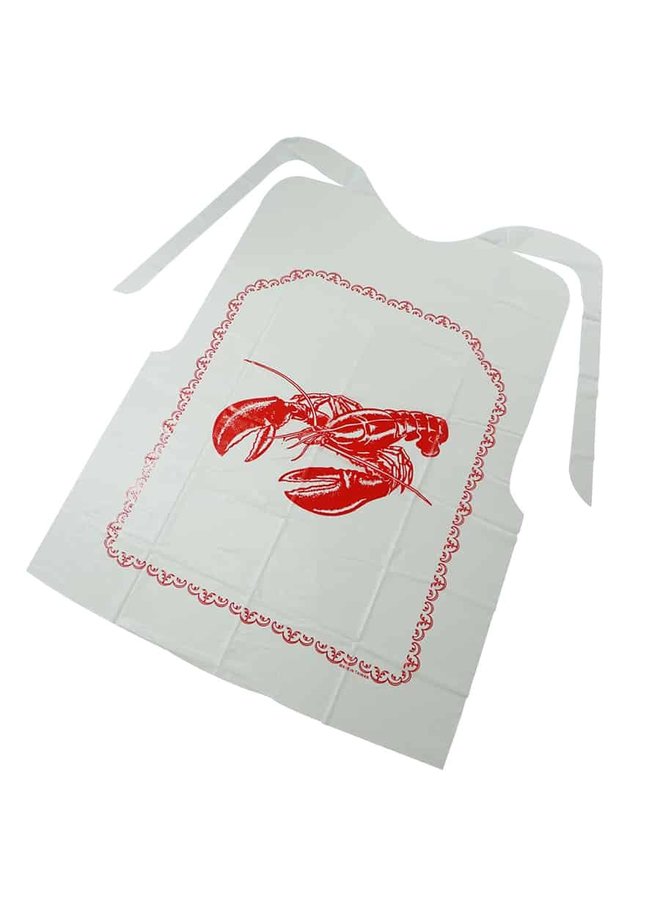 Lobster Bibs Plastic Set of 4