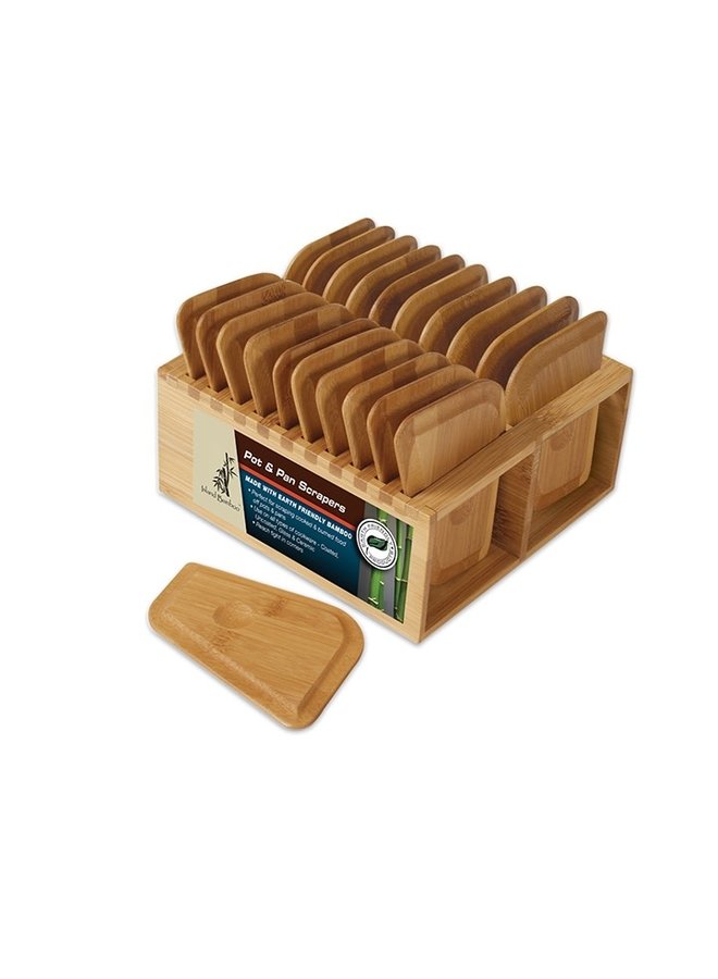 Pan Scraper in Bamboo