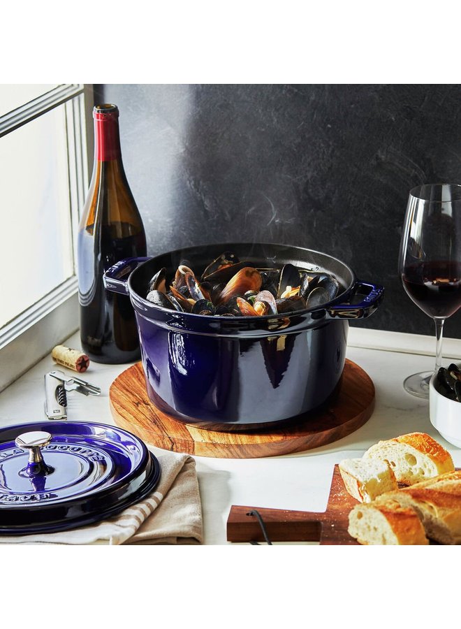 5-Qt Tall Cocotte Majolique