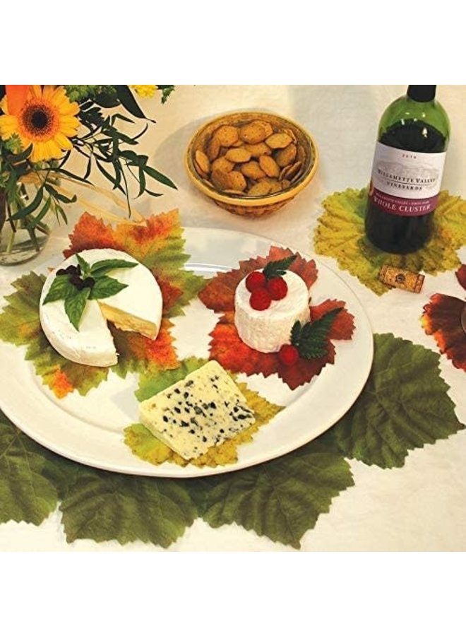 Parchment Cheese Leaves – Spring Leaves Variety Pack of 20