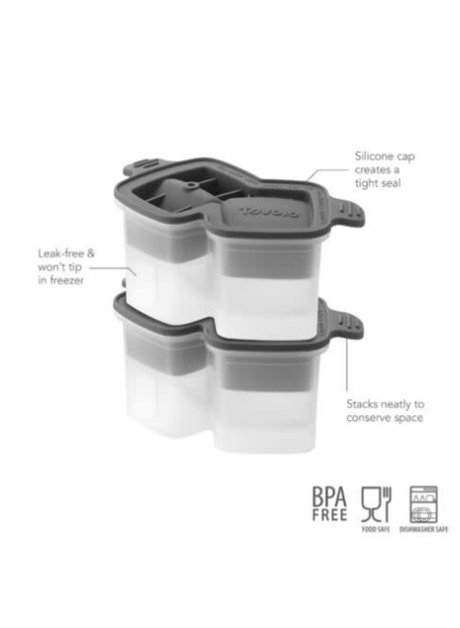 Double Rocks Ice Molds – Set of 2