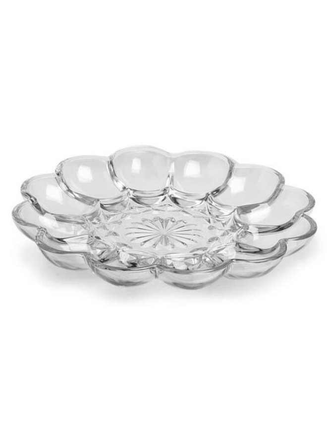 Presence Glass Egg Plate