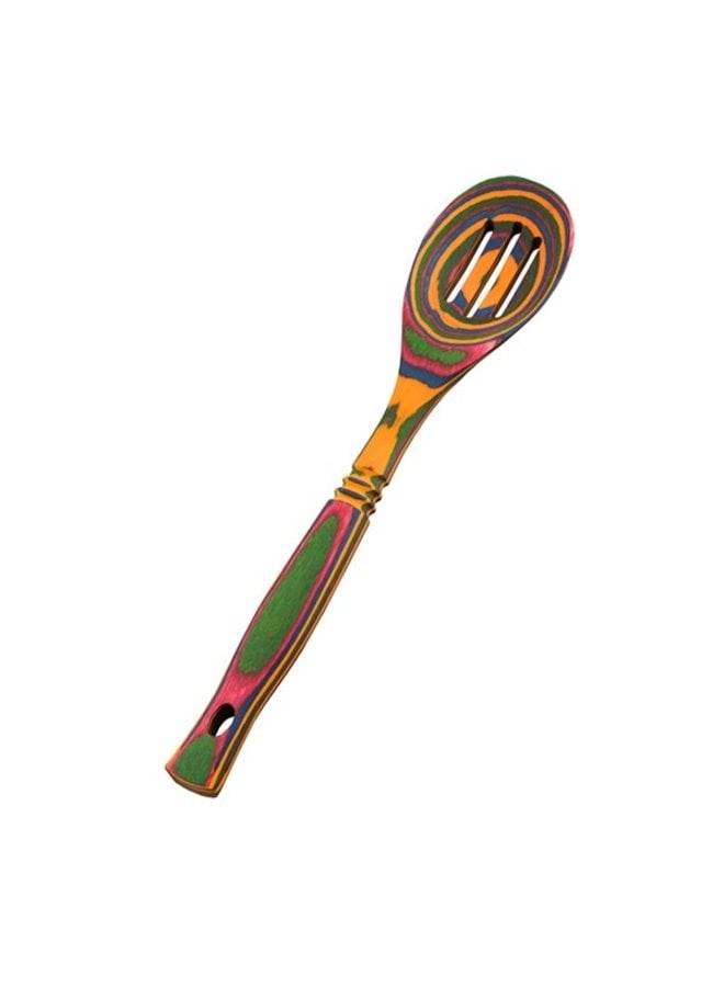 12" Rainbow Pakka Slotted Spoon
