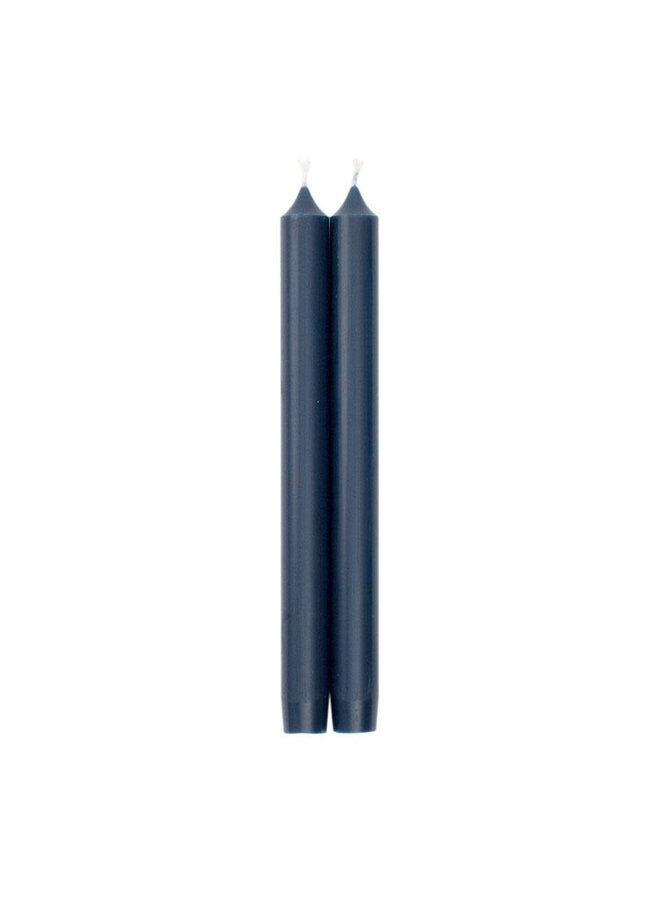 Straight Taper 10" Candles in Marine Blue - 2 Candles Per Package