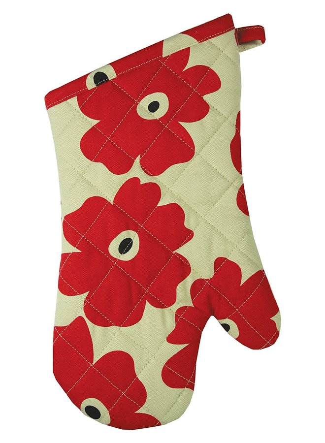 Oven Mitt Designer Print 100% Cotton