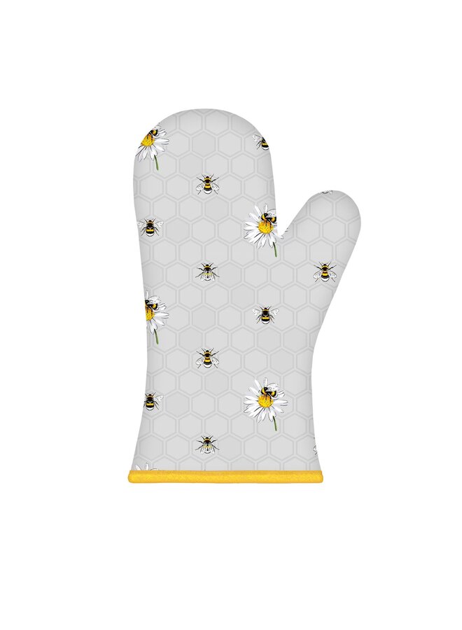 Bee Happy Gauntlet/Oven Mitt