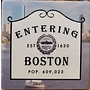 Entering Boston Marble Coaster