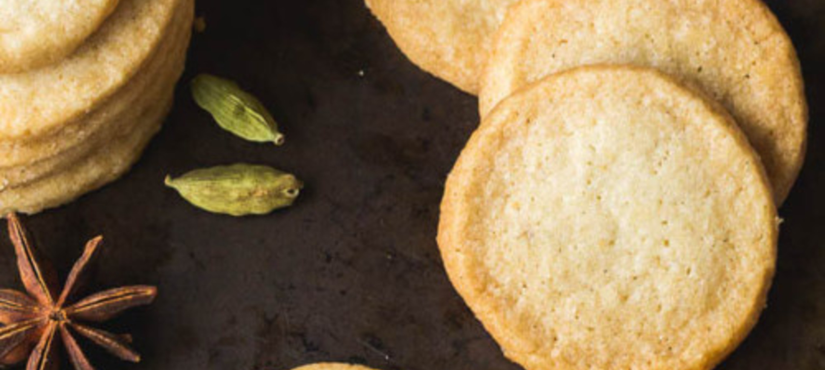 Fleur Spiced Shortbread Cookies