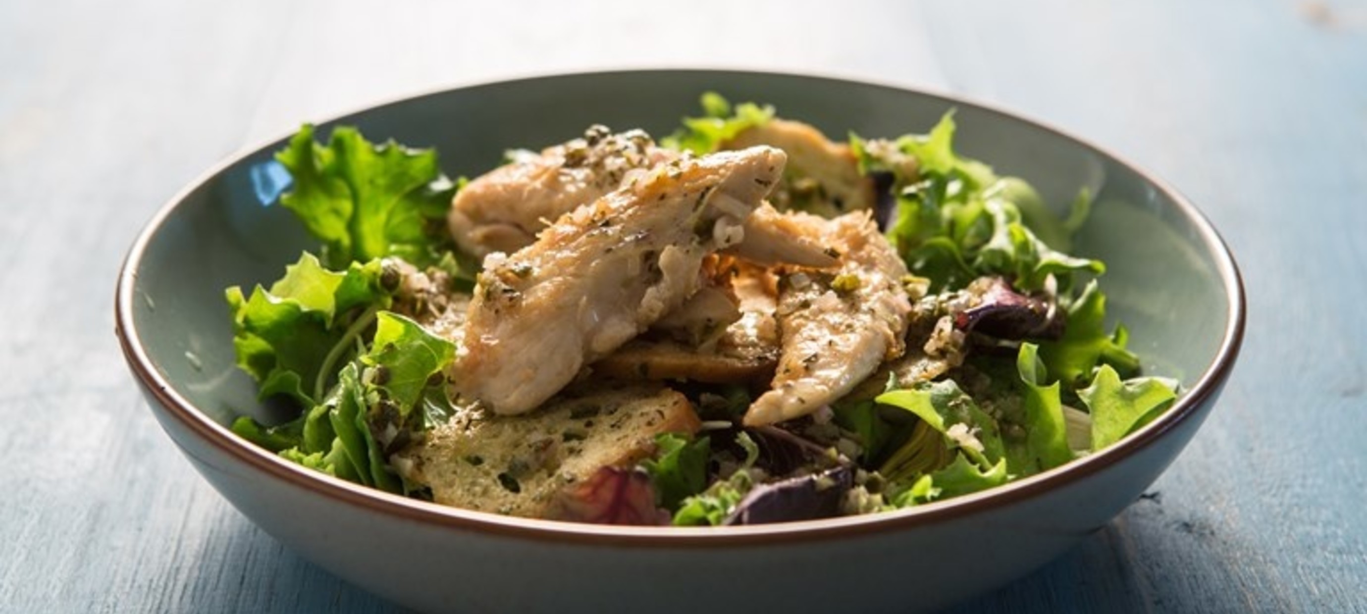 Warm Chicken Salad