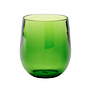 Acrylic 12oz Tumbler Glass in Emerald - 1 Each