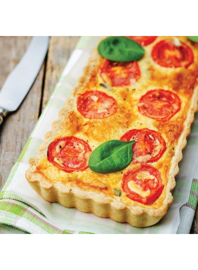 Non-Stick Rectangular Quiche Pan, 13.75 x 4.25"